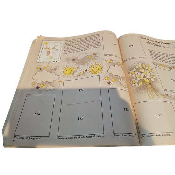 Care Bears Panini Figurine Edition Sticker Album Book Vintage 1985 11 Stickers - Picture 16 of 16